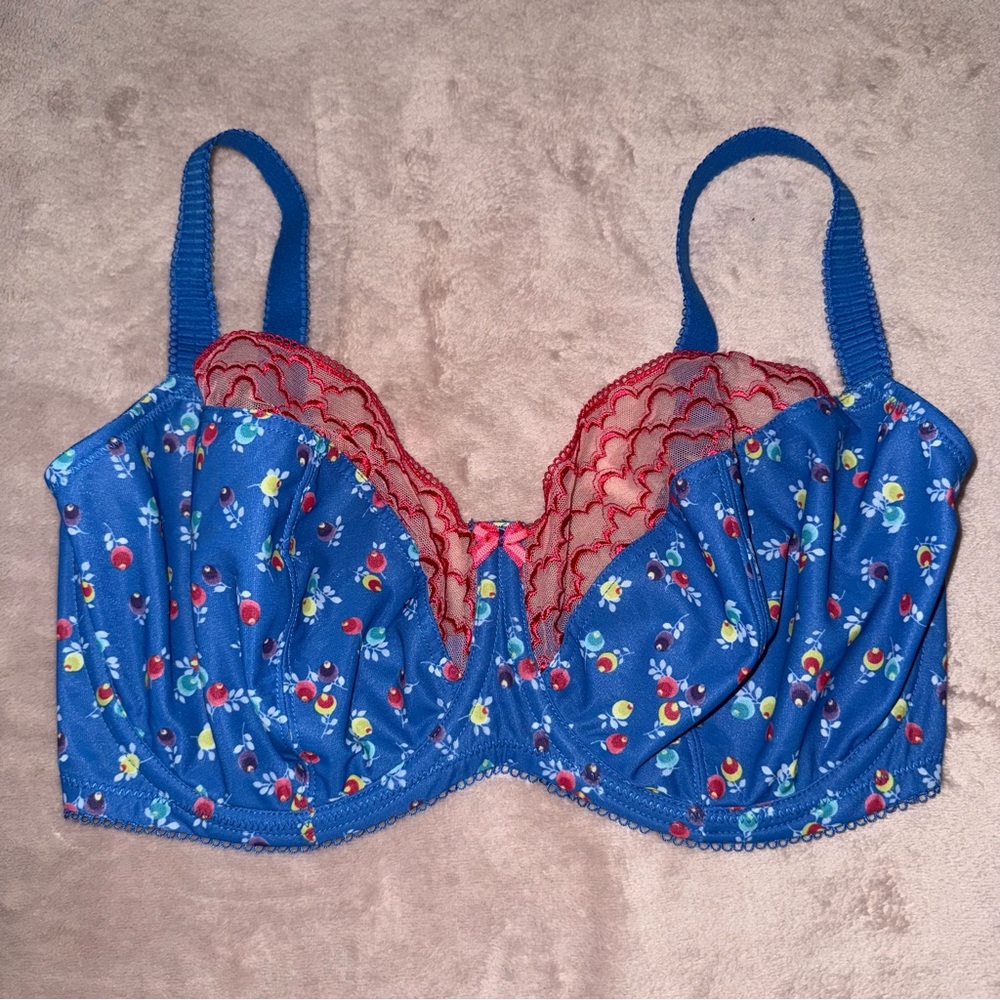 Cleo by panache floral print bra size 36G